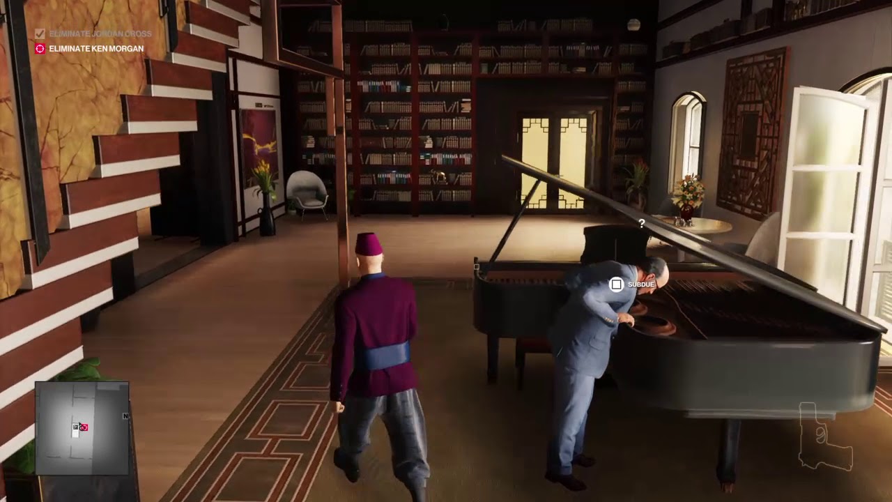 HITMAN™ 2 Ken Morgan Piano Knockout