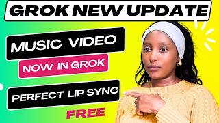 GROK AI NEW Update: Make AI Images Sing with Perfect Lip Sync for FREE: Full Tutorial