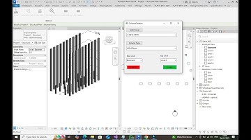 "Automating CAD Layer Selection & Model Columns with Revit API | One-Click Solution!"