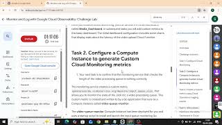 Monitor and Log with Google Cloud Observability: Challenge Lab