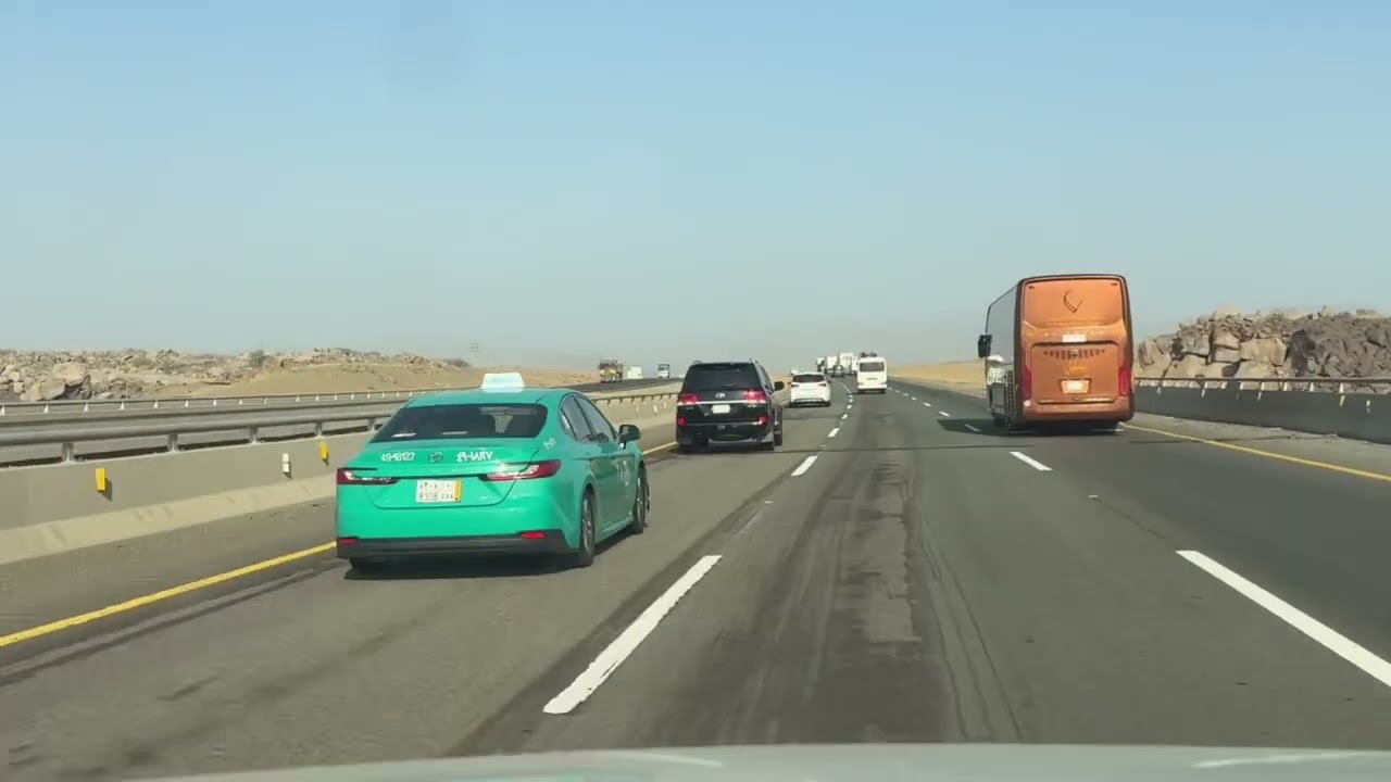 طريق جده الى المدينه المنوره بارت 3