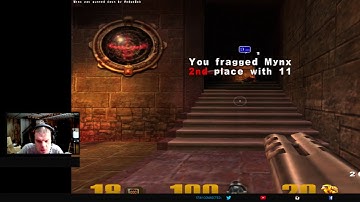 Quake 3 Arena Q3DM3 Gameplay Footage