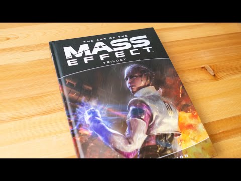 (book flip) The Art of the Mass Effect Trilogy: Expanded Edition