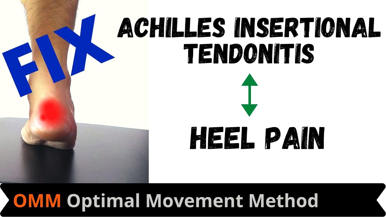 Heel Pain treatment | Achilles Insertional Tendinopathy Exercises - YouTube