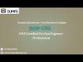 DOP-C02 | AWS DevOps Engineer Professional – Sample Questions & Answers Explained