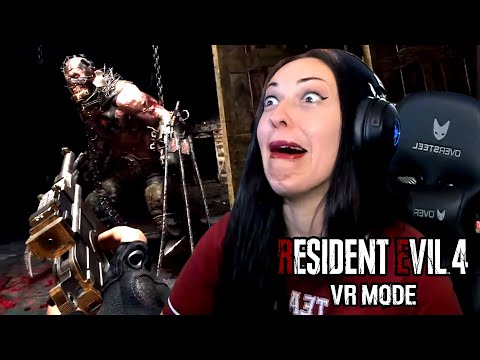 Resident Evil 4 VR Mode - Reveal Trailer Reaction 