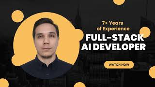 Full-Stack AI Developer