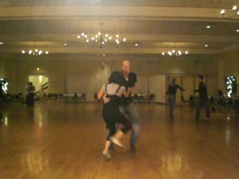 Larry Peacock and Aisha Lodjic - Lindy Hop