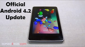 Google Nexus 7 - How to get Android 4.2 Jellybean - Cursed4Eva.com