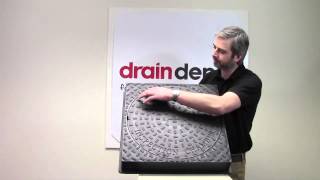 450mm PVC Underground Drainage Square Top Inspection Chamber Cover A15 Loading