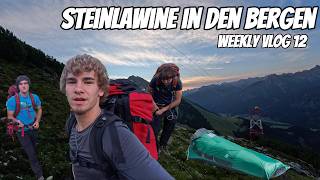 WE WERE SURPRISED BY A ROCKSLIDE WHILE BIVOUACKING/ Weekly Vlog 12