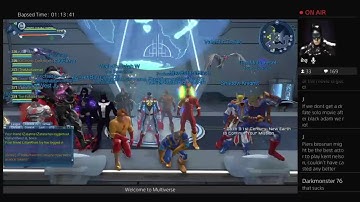 DCUO Multiverse Live at Five Save the Universe Raid and Legion Bounties