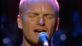 Video thumbnail of "Sting -- Message in a Bottle Live"