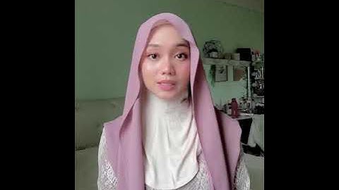 loose style basic shawl tutorial.  #jannahreduantutorial