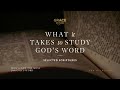 What It Takes to Study God