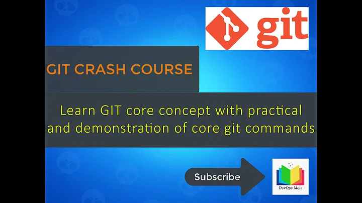 Learn GIT core concept with practical and demonstration of core GIT commands within 1 hour
