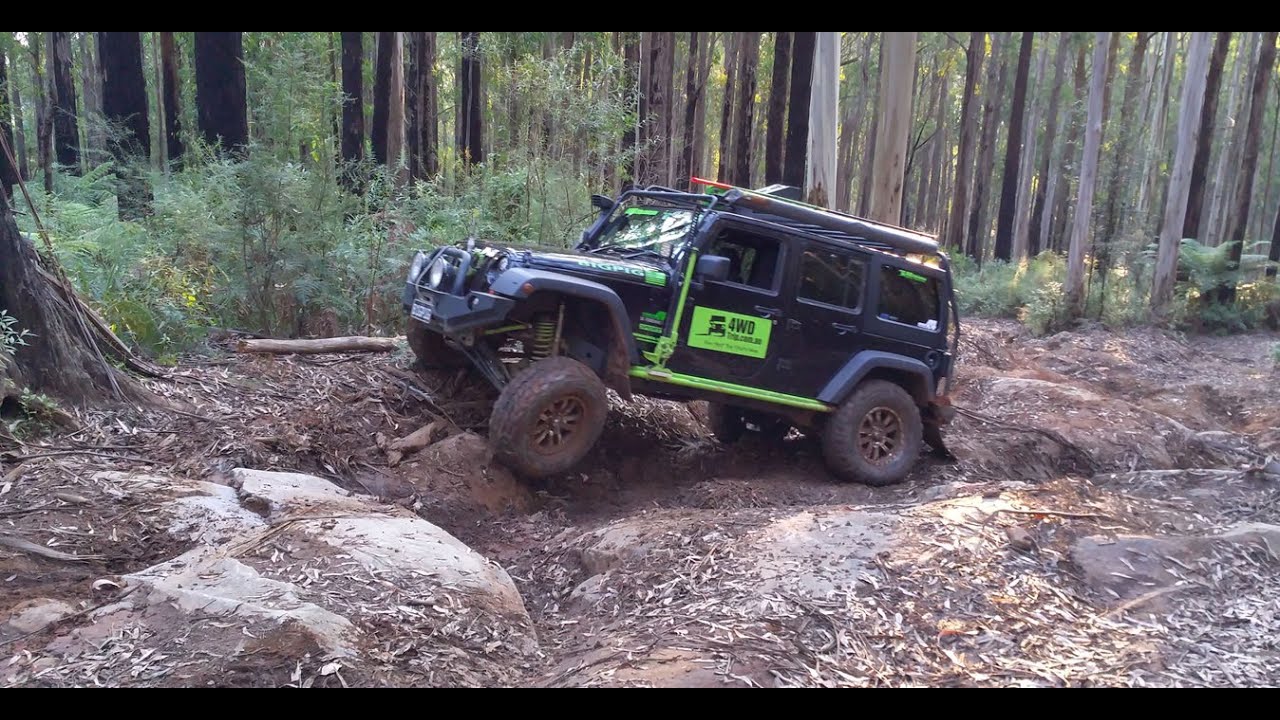 Friday evening 4wd trip Ellis Track, One of Toughest Tracks in Vic