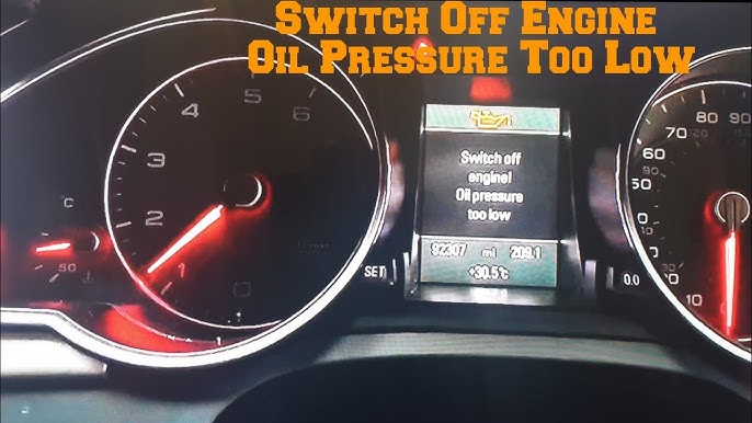Oil pressure switches 2.0t tfsi Audi A4 a5 q5 a6 oil light can switch warning  light fix repair - YouTube