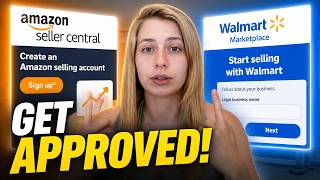 How to Open Seller Accounts! (Amazon & Walmart)