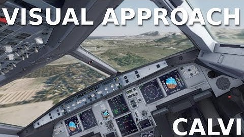 [FSX] Calvi RWY36 Visual Approach