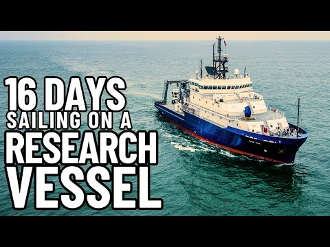SAILING ON A RESEARCH VESSEL | R/V SALLY RIDE | SURVEYING, DREDGING, CORE SAMPLES