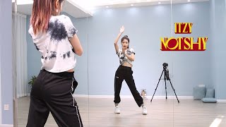 ITZY - "Not Shy" Dance Mirrored + 75% Slow