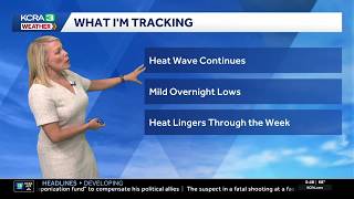 Hottest Day of Summer for Sacramento Monday