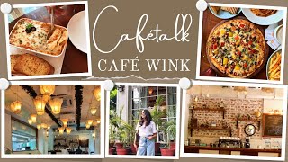 CAFÉTALK: Café Wink, Anand Vihar | Best café in East Delhi | Pizza, Lasagne, Risotto, Kitkat shake!! screenshot 2