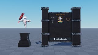 Roblox Studio | Donation Board w/ Effects