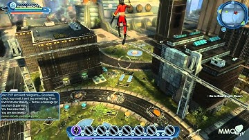 DC Universe Online Running at super-speed (flash) on Metropolis - MMO HD TV (1080p)