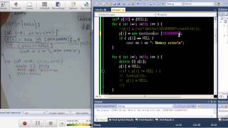 《STUST OCW》物件導向程式設計_Exception Handling - 4: 大量記憶體配置錯誤 - 使用 new + nothrow