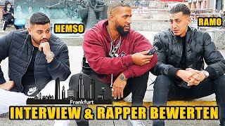 EXKLUSIV! RAMO X HEMSO INTERVIEW & RAPPER BEWERTEN 🎤 in FRANKFURT - Leon Lovelock