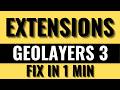 GeoLayers 3 Not Showing in Extensions? Fix Working 100% | After Effects