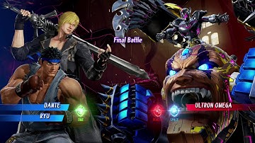 (PS4 60fps) MvCI - Arcade mode: Dante & Ryu 9/21/17