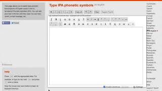 IPA typing tutorial
