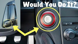 What Happens If You Press The ENGINE START BUTTON While Driving?