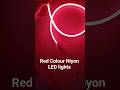Red Colour Niyon LED lights #newelectricitems #ledlights #arduinoproject #poweradapter #amplifier