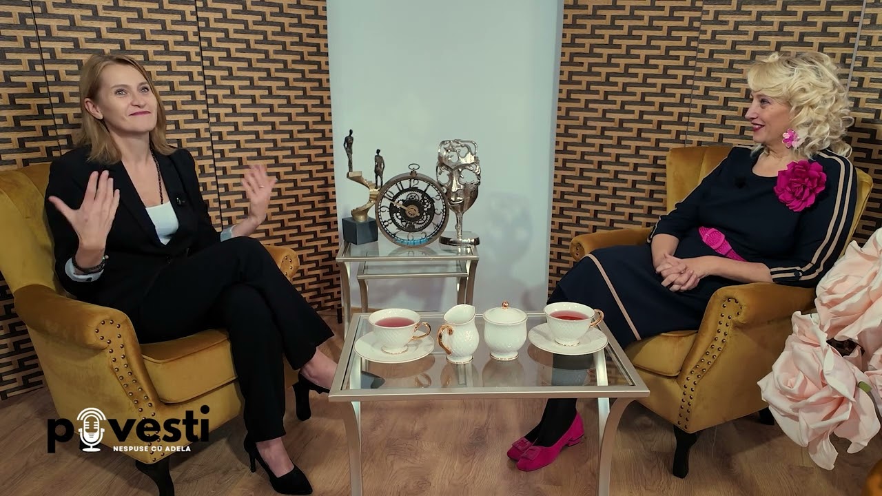 La braţ cu Georgiana Mihalcea