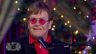 Video thumbnail of "Elton John & Ed Sheeran LIVE FULL HD - Merry Christmas (Jimmy Kimmel Live!) | 2021"