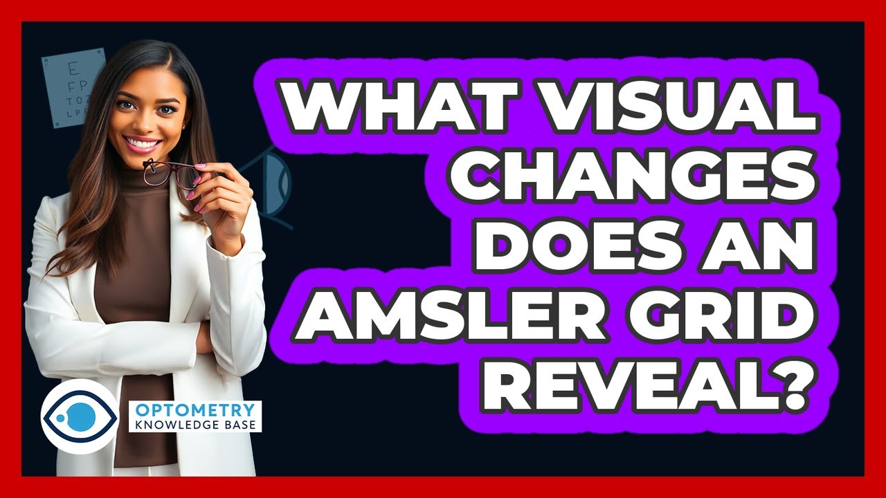 What Visual Changes Does an Amsler Grid Reveal?