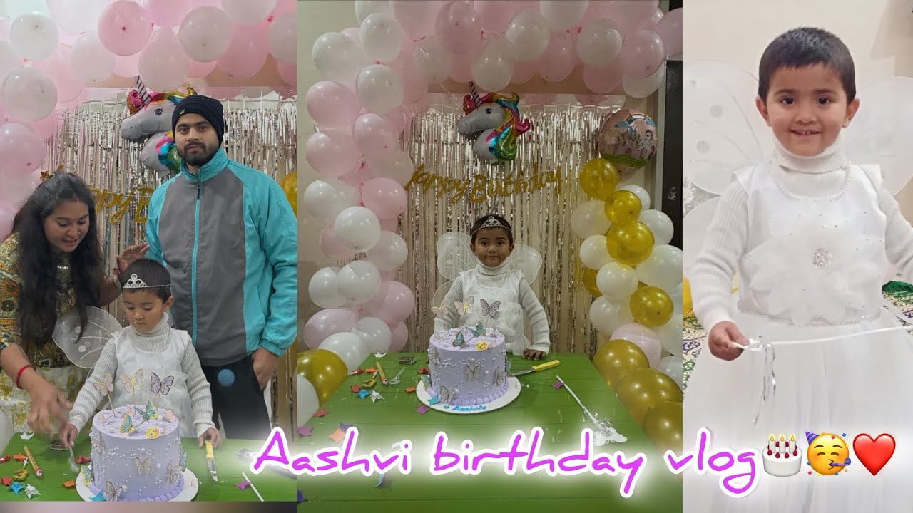 Aashvi ke birthday par zabardast majak-masti 😜🎂 | Family vlog|| 