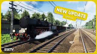 NEW TY2 STEAM LOCOMOTIVE IN SIMRAIL | First Look and Start Up