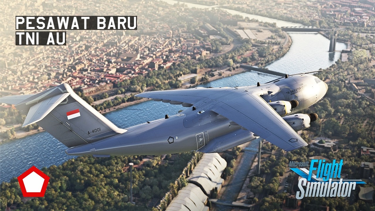 Mengantar Pesawat Baru TNI AU Airbus A400M dari Sevilla Menuju Indonesia