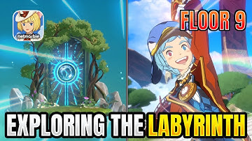 Exploring the Labyrinth | Floor 9 【Ni no Kuni: Cross Worlds】