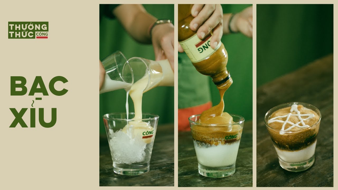 cộng cafe thái hà Update CÀ PHÊ BẠC XỈU | COFFEE W. COCONUT MILK | CỘNG CAPHE