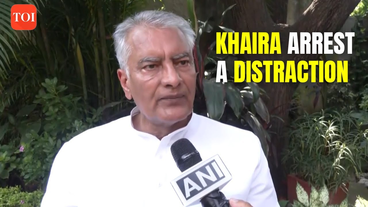 Punjab: Sukhpal Khaira was arrested to distract from farmers’ issues, says Sunil Jakhar