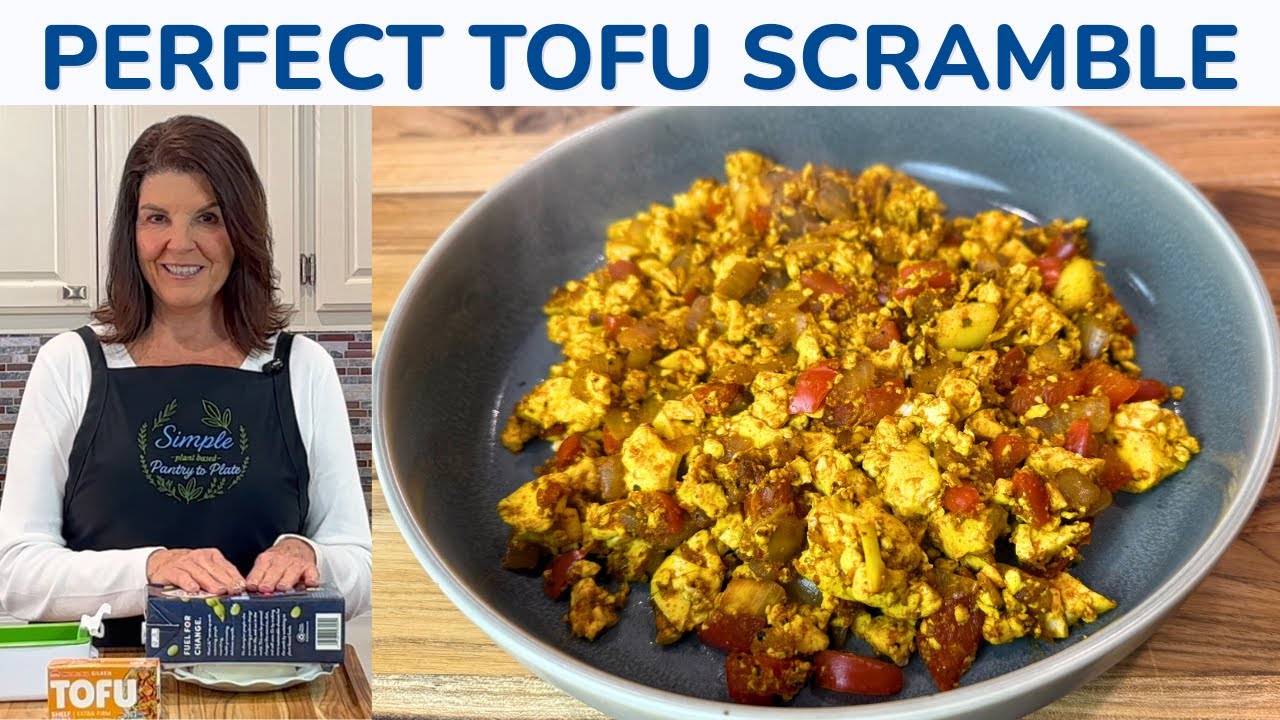 The ONLY Tofu Scramble Recipe You'll Ever Need (My Secret Seasoning Revealed!)