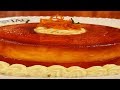 Receta dulce: Flan de naranja