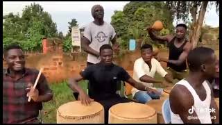 Ugandan traditional music of all time in an ensemble.
