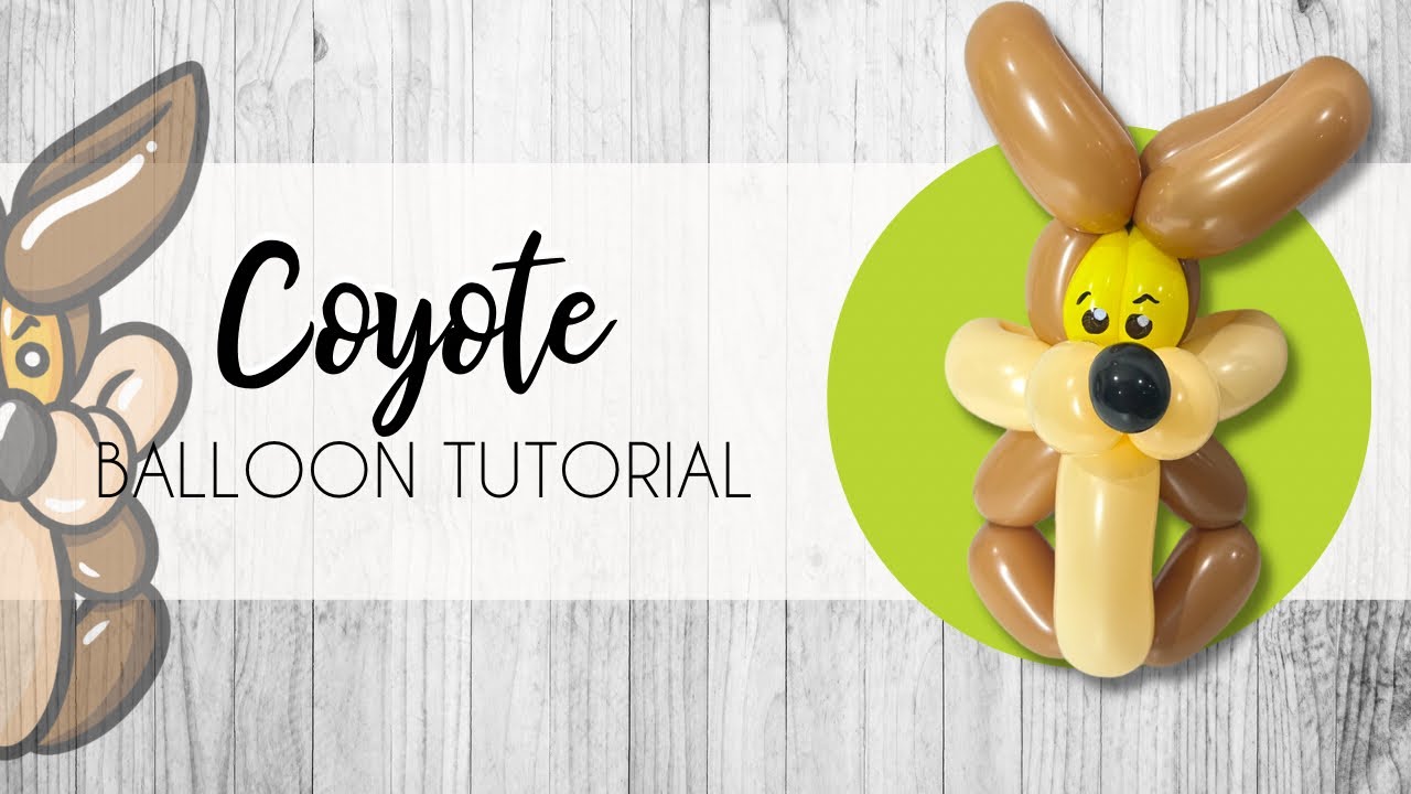 Coyote Balloon Animal Twisting Tutorial!